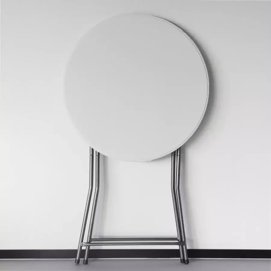 Lizzely Garden & Living REKE Statafel Wit ø80x115 cm