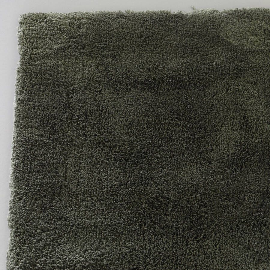 Lizzely Garden & Living Vloerkleed rechthoek 140x200cm groen hoogpolig tapijt Avelyn fluffy vloerkleed - Foto 2