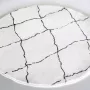 Lizzely Garden & Living Vloerkleed rond moroccan 100cm wit zwart perzisch oosters tapijt - Thumbnail 2