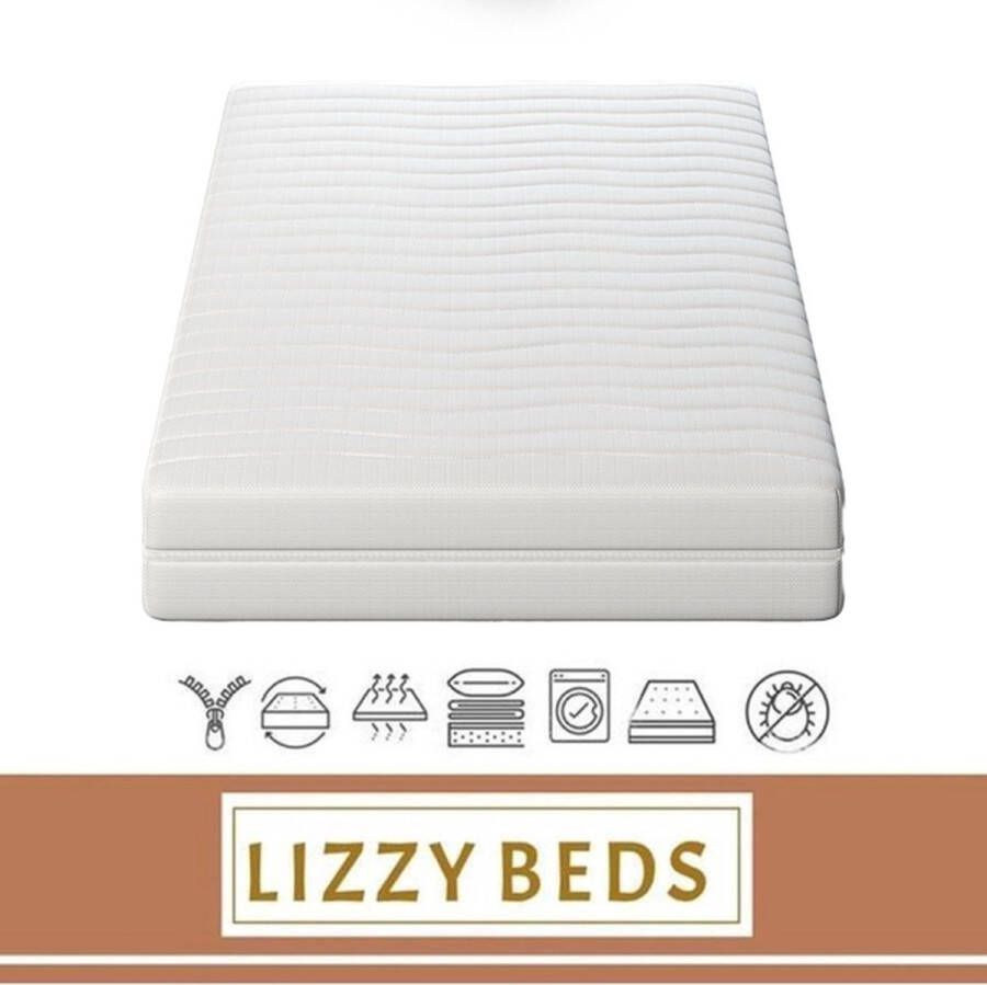 LizzyBeds Budget Matras Koudschuim HR25 20cm dik 70x190cm