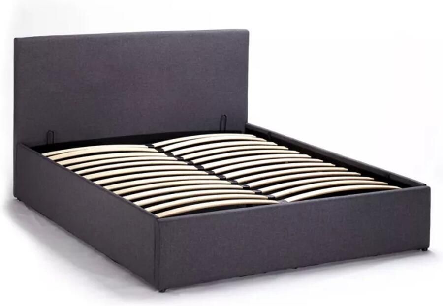 LLB living life bed Twijfelaar bed Basel met lattenbodem en opbergruimte 120x190cm