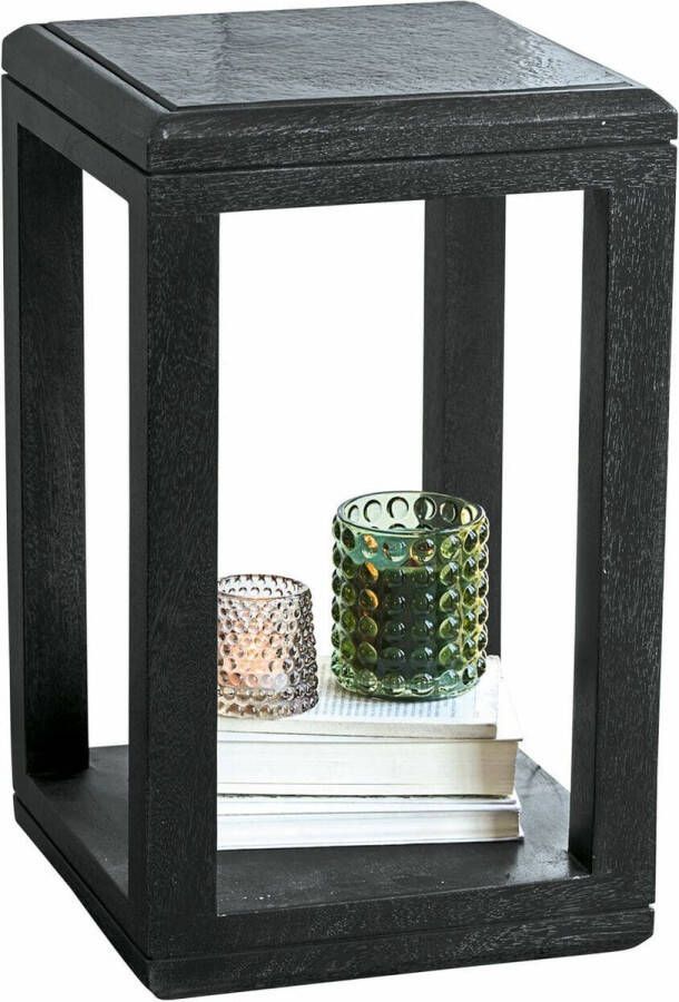 Loberon Bijzettafeltje Laconia zwart