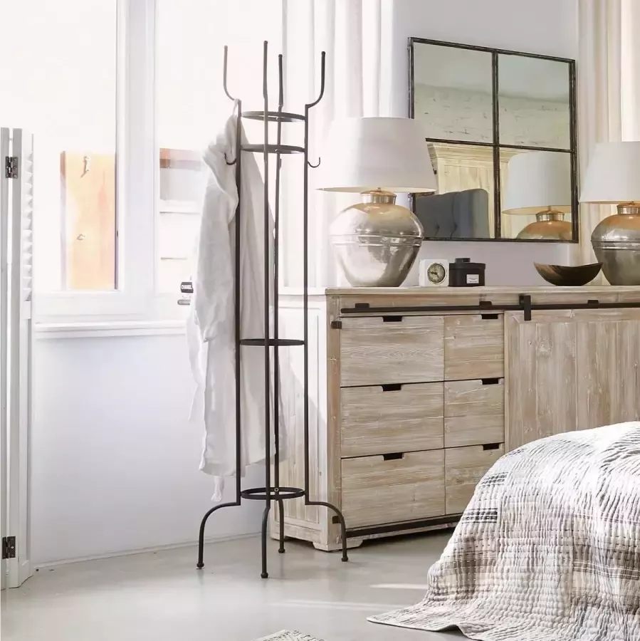 Loberon Kapstok York zwart