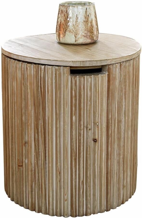 Loberon Bijzettafel Saintouré crème