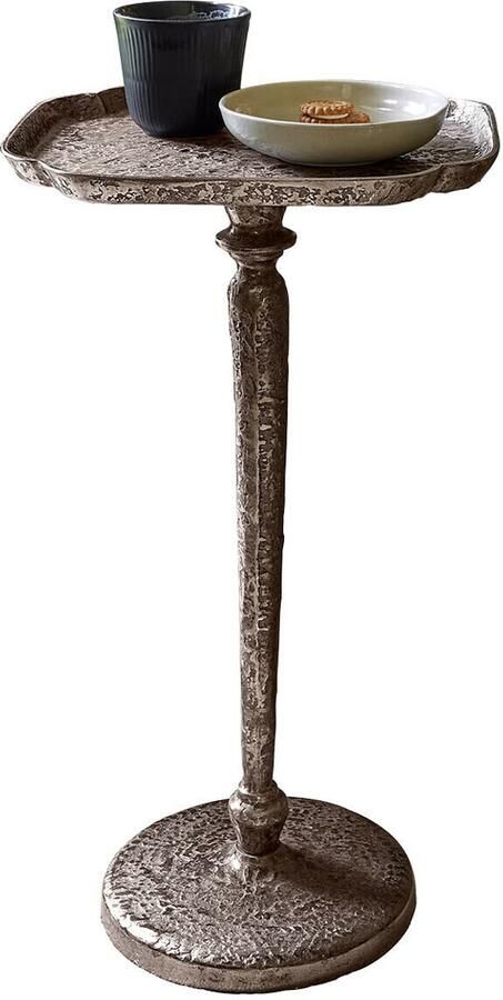 Loberon Bijzettafeltje Lazmina antiekzwart