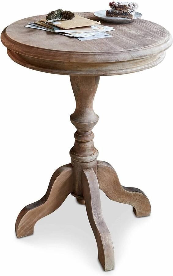 Loberon Bijzettafeltje Mengomeyen antiekbruin