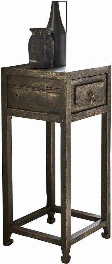 Loberon Bijzettafeltje Vance antiekzwart