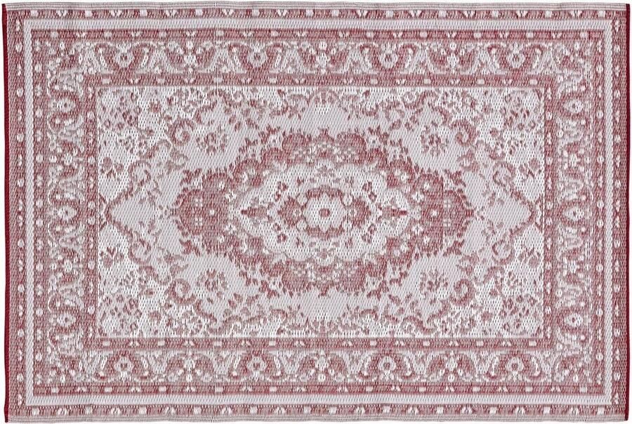 Loberon Omkeerbaar vloerkleed Marsolan rood