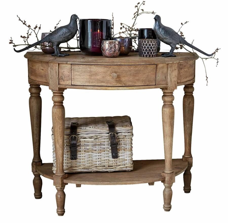 Loberon Sidetable Daintique bruin