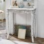 Loberon Sidetable Barbey antiekwit - Thumbnail 1