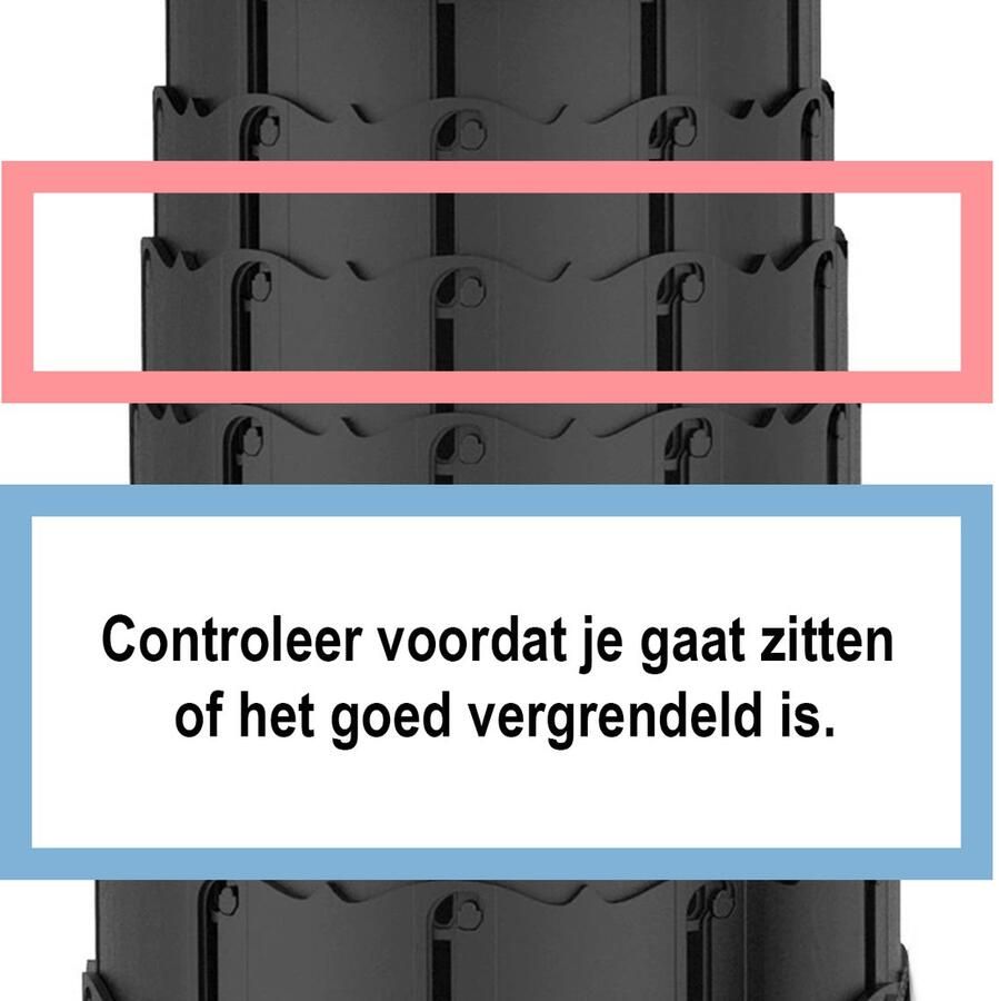 LOCYOP Opvouwbare kruk Krukje Inklapbaar Draagbare Telescopisch Visstoel Verstelbaar Voetensteun Camping Kruk Festival Stoel Blauw met kussen - Foto 2