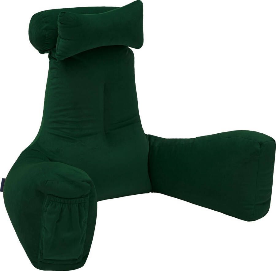 Loft 25 fluwelen leeskussen Zitzakken Zitzak Bed Zitkussen Relax Kussen Geweldig voor rugarmsteun Lendensteun Comfortabele lichtgewicht en duurzame zitzak