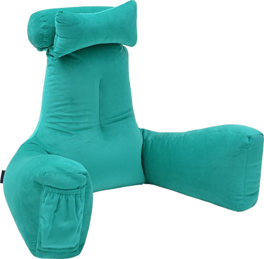 Loft 25 fluwelen leeskussen Zitzakken Zitzak Bed Zitkussen Relax Kussen Geweldig voor rugarmsteun Lendensteun Comfortabele lichtgewicht en duurzame zitzak