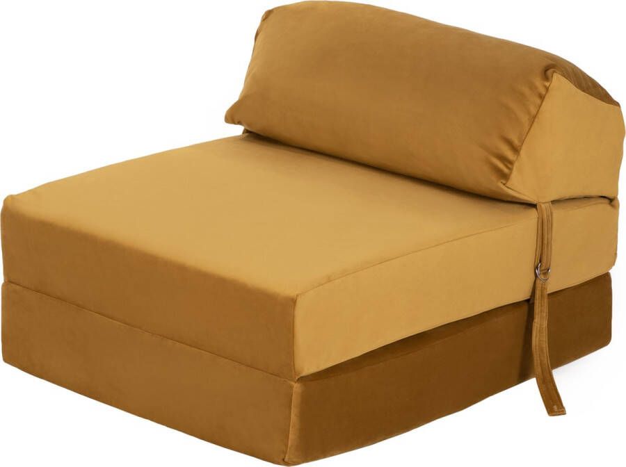 Fluwelen Vouwmatras Fluweel Opklapbaar Matras Logeermatras Opvouwbaar Opvouwbare Matras Inklapbaar Logeerbed Zetelbed Foldable Mattress