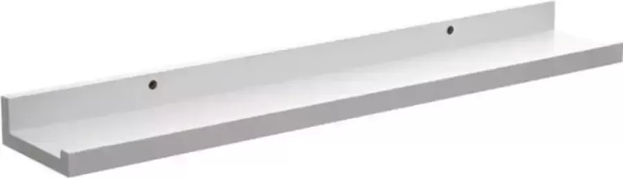 5five foto wandplank Fixy wit eiken hout look 58 x 10 x 4 cm