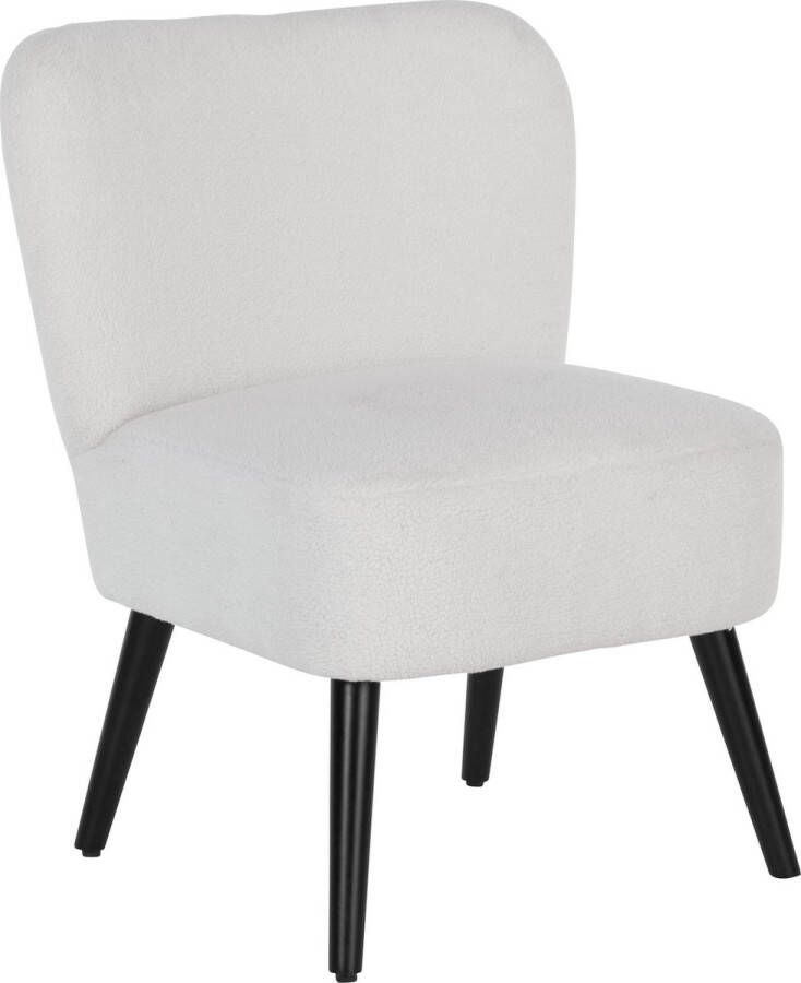 Loft24 Antonio|Stoel in wit fluweel - Foto 2