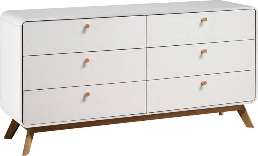 Loft24 Cassie|Dressoir met 3+3 laden in wit - Foto 2