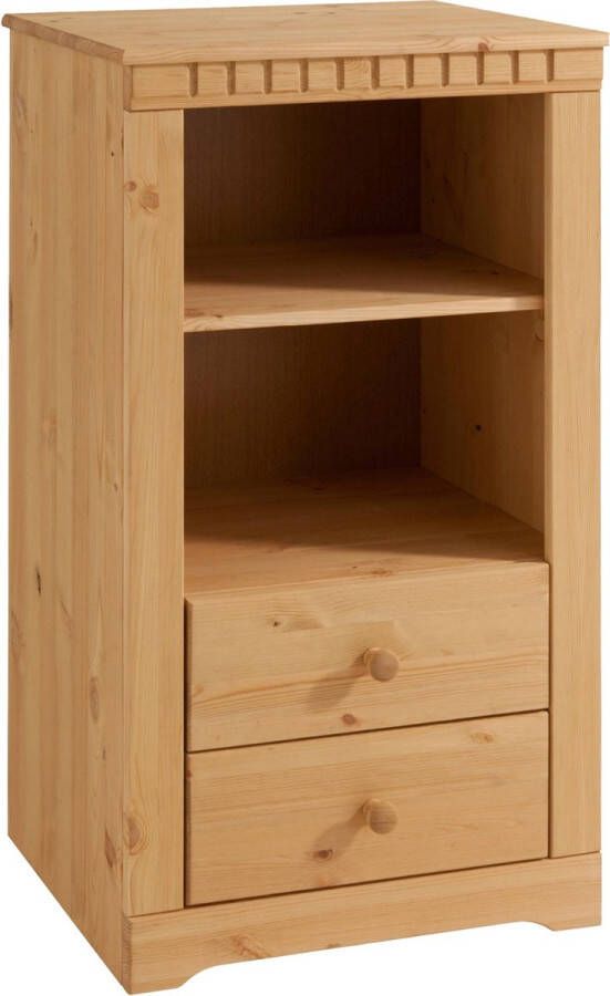 Loft24 Clarissa|Cabinet 2 drawers in stain wax solid wood