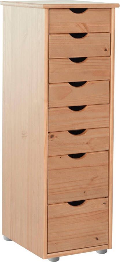 Loft24 Gava|Ladekast met 8 lades in natuurlijk grenen - Foto 2