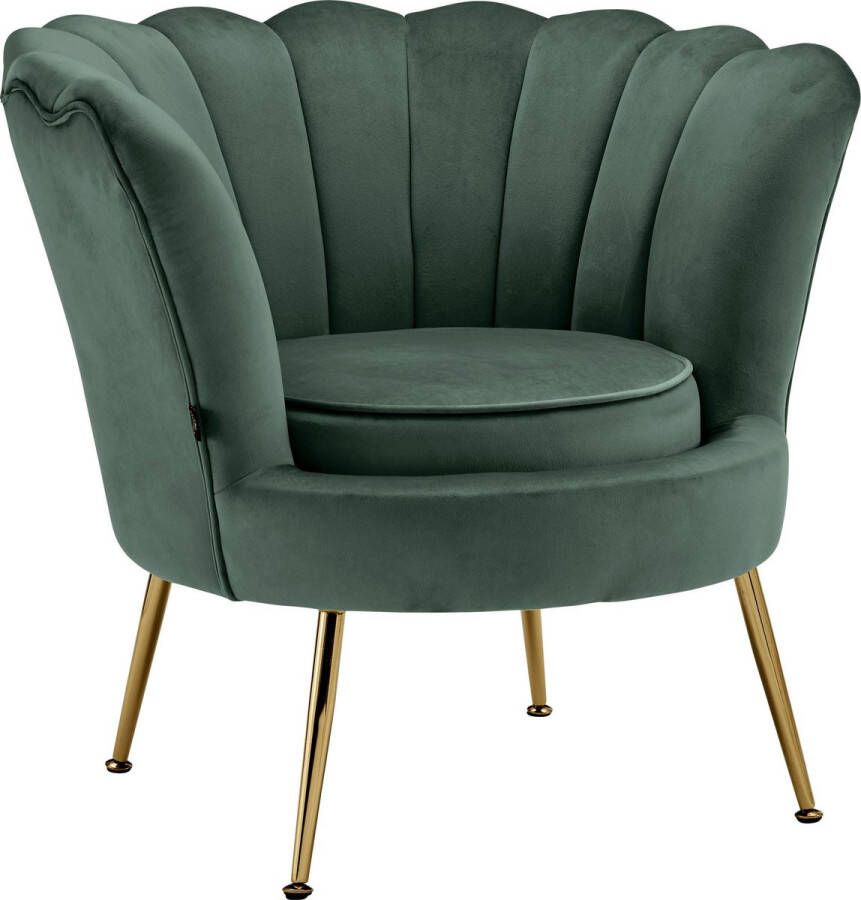 Loft24 Kelsey Fauteuil Donkergroen