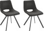 Home24 Gestoffeerde stoel Benol(set van 2 ) Red Living - Thumbnail 2