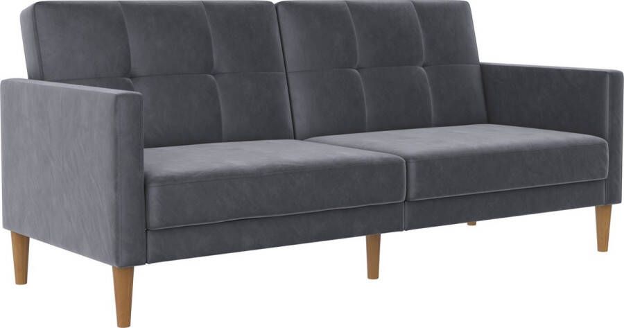 Dorel Home 3-zitsbank Lilly Bedfunctie rugleuning 3-voudig verstelbaar zithoogte 43 cm - Foto 13