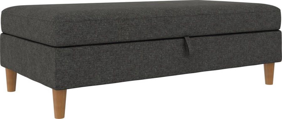 Dorel Home Hocker met bergruimte Lilly met bergruimte vrij in ruimte plaatsbaar zithoogte 43 cm (1 stuk)