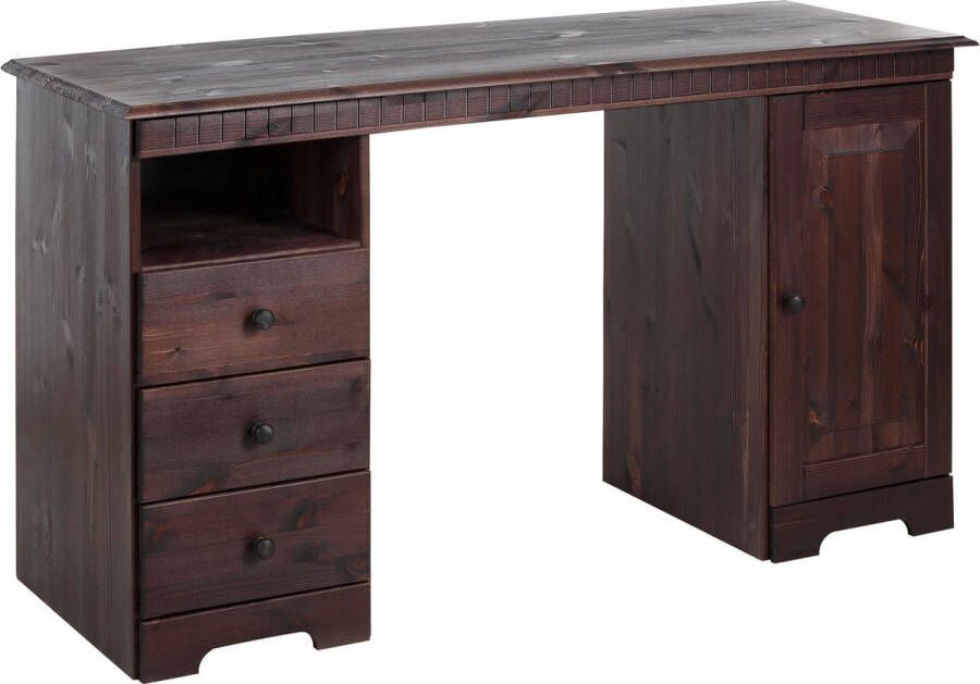 Loft24 Kast met 2 deuren in grijs mangohout - Foto 2