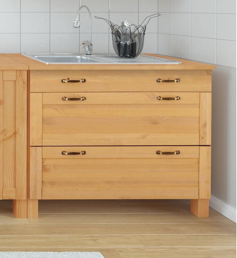 Loft24 Alby|Opbergkast met 3 lades in grenen