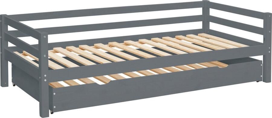 Loft24 Alpi|Daybed 90cm with Drawer in Grey