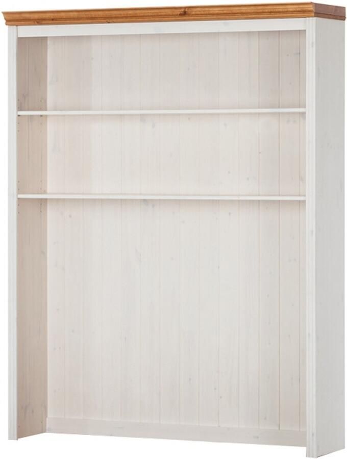 Loft24 Anita|Anita Bookcase to Lowboard in White