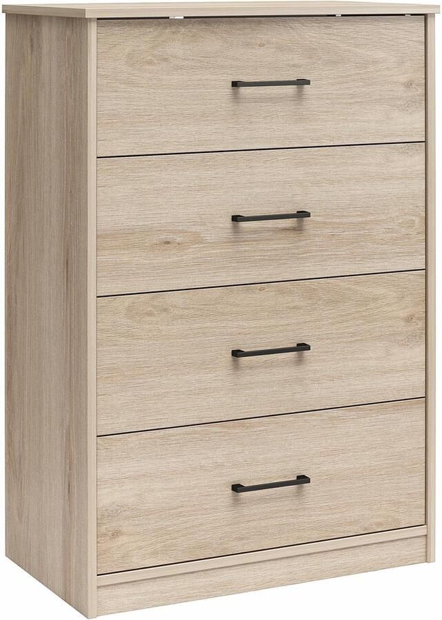 Loft24 BrEZ|Dressoir met 4 lades in lichte eikenlook