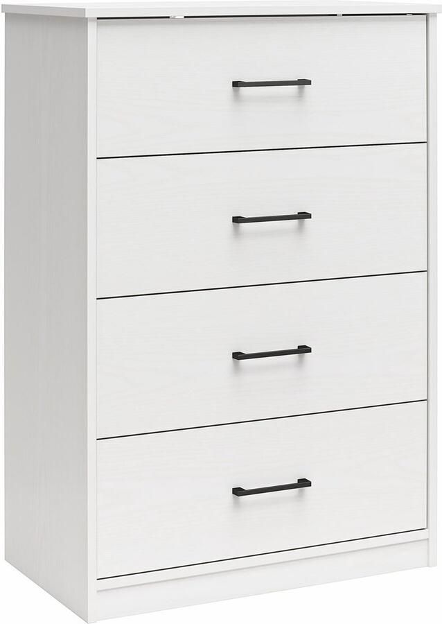 Loft24 BrEZ|Dressoir met 4 lades in MDF wit