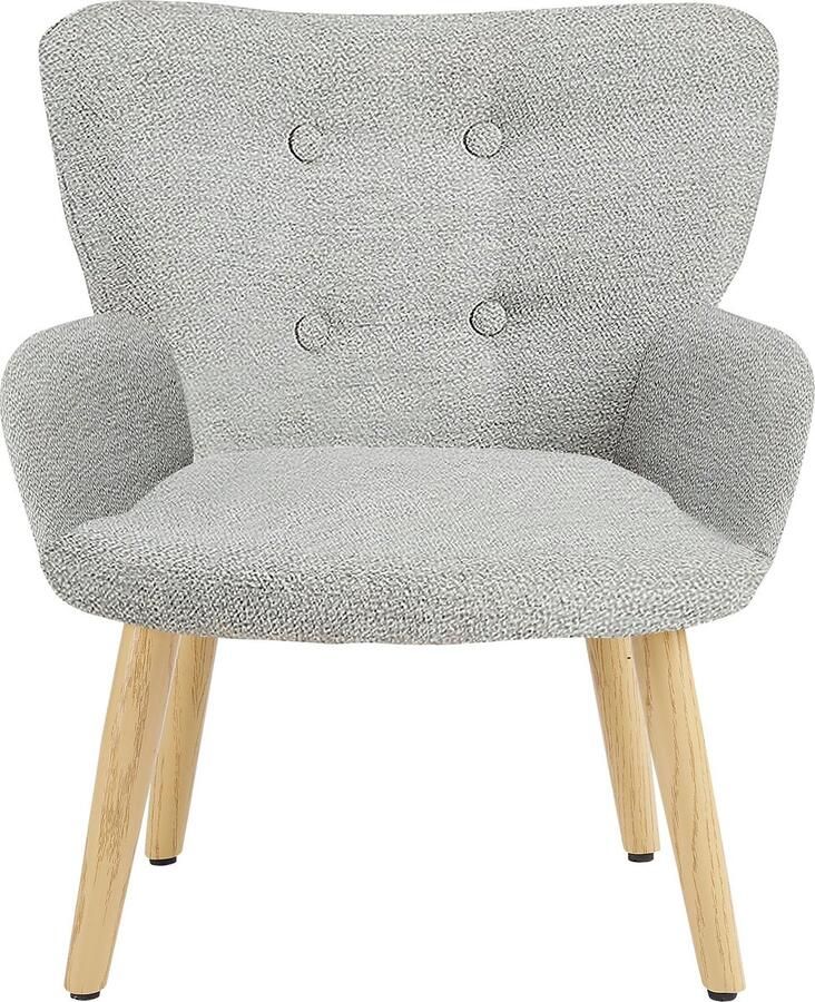 Loft24 Coco|Fauteuil voor kinderen in grijze stof