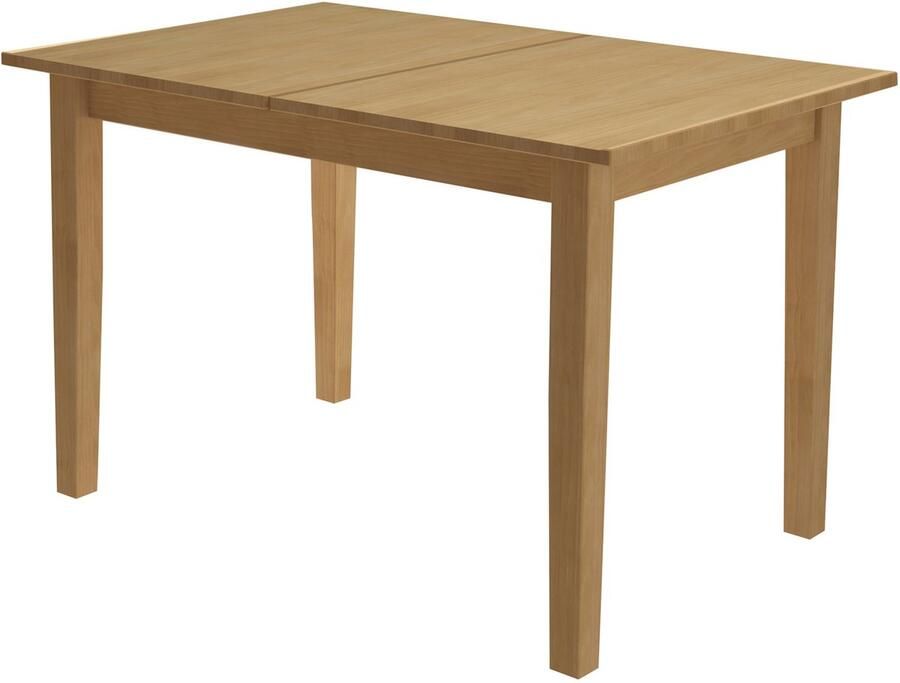 Loft24 Salontafel met 1 lade in grenen donkerbruin