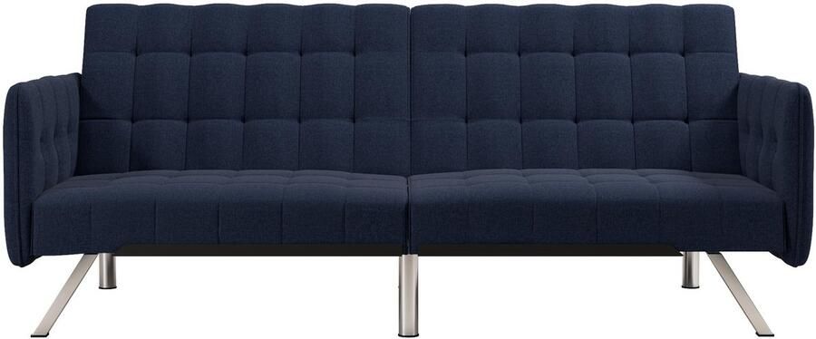 Loft24 Emily Slaapbank 3-zits in linnen marineblauw