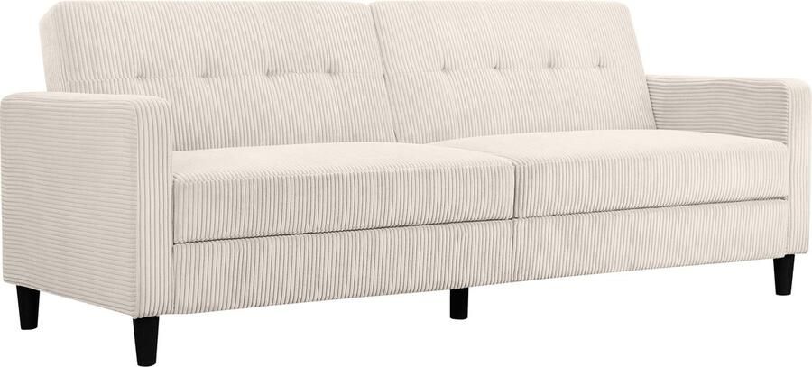 Dorel Home 3-zitsbank Hartford II Slaapfunctie rugleuning 2-delig 3-voudig verstelbaar zithoogte 43 cm - Foto 5