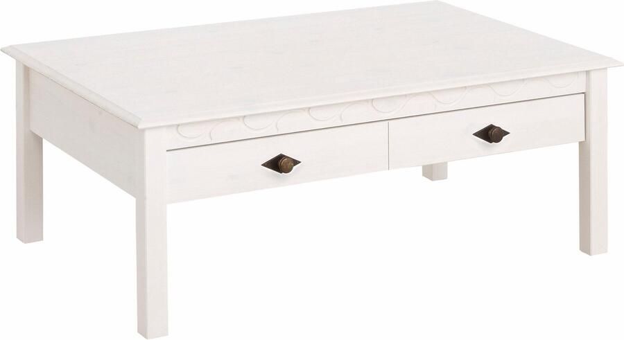 Loft24 Laura Koffietafel 2 Deuren Wit