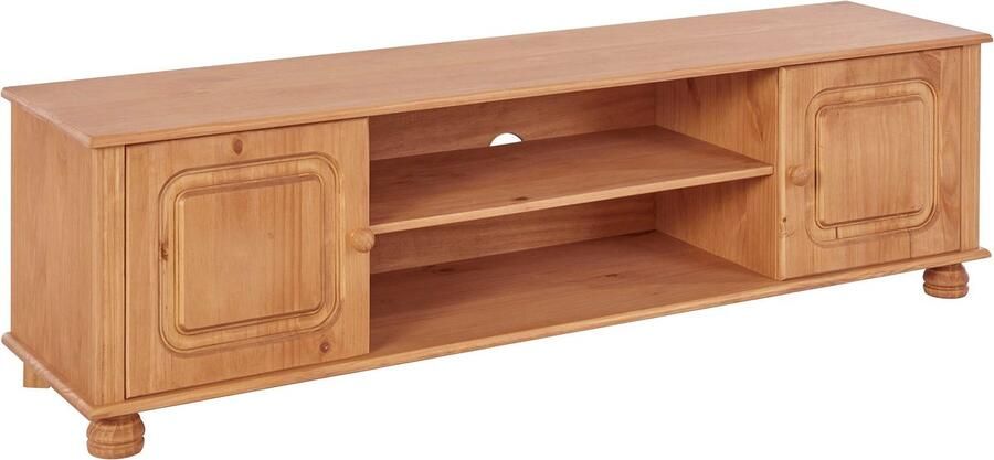 Notio Living Mette Lowboard met 2 deuren en 1 plank in grenen (45 x 160 x 40 cm) - Foto 3