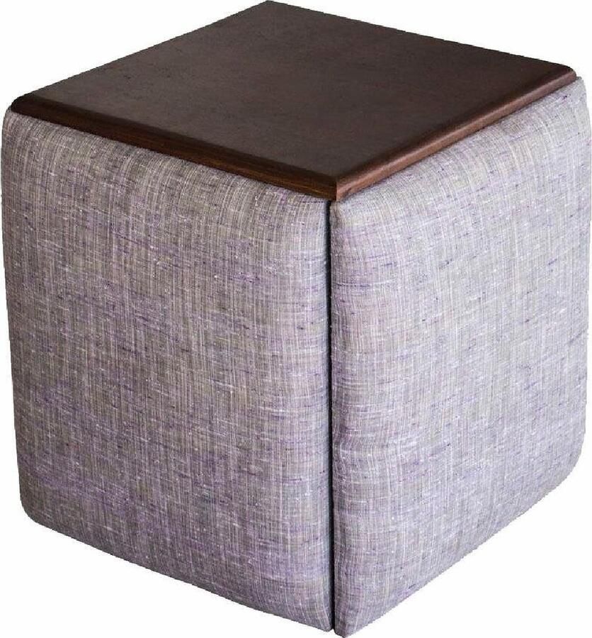 Loft24 Mexico|Multifunctioneel Meubilair met 4 Krukken en 1 Bijzettafel in Hout Metaal