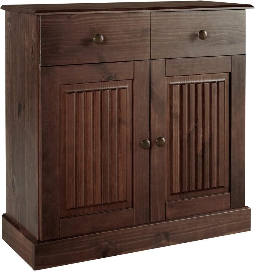 Home affaire Dressoir Liotta Commode met verstelbare inlegplank massief dennenhout - Foto 7