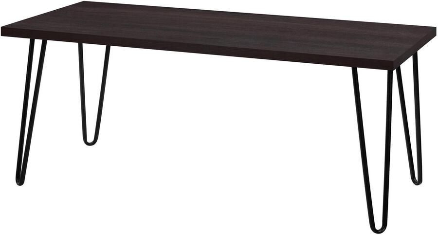 Dorel Home Salontafel rechthoekig in gelamineerd spaanplaat espresso