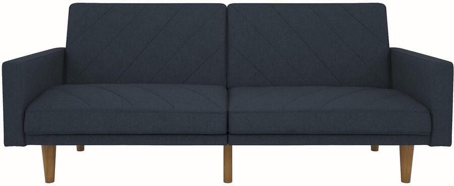 Loft24 Paxson Slaapbank 2-zits in linnen marineblauw