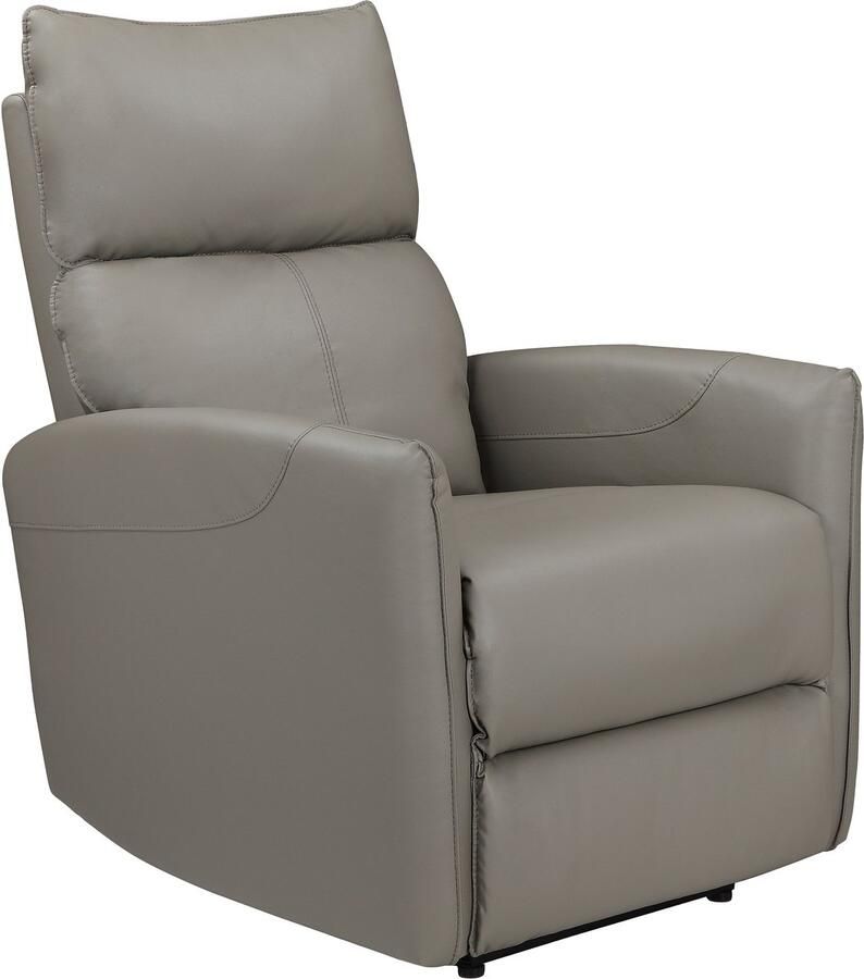 Loft24 Pineto|Relaxfauteuil met elektrische functie in PU lichtgrijs