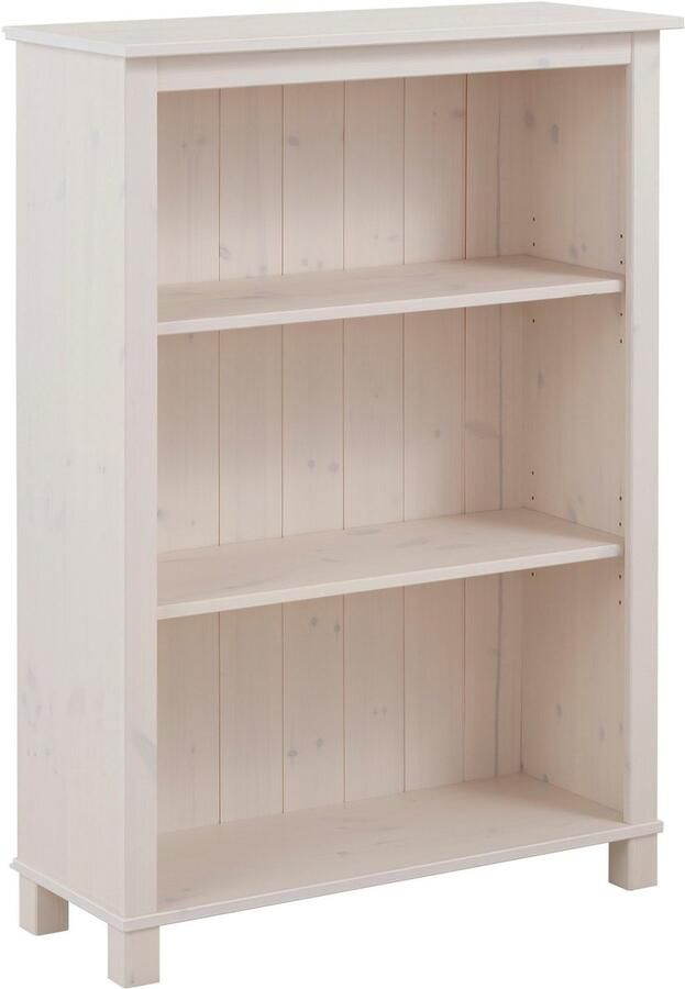 Loft24 Pivo|Boekenkast met 2 planken in wit grenen