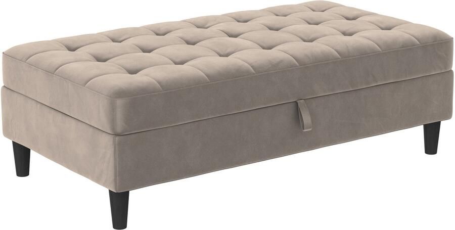 Dorel Home Hocker met bergruimte Presley Hocker met bergruimte vrij plaatsbaar zithoogte 43 cm - Foto 8