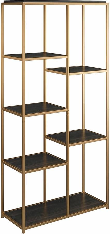 Dorel Home Ordnerrek Quincy Metalen stelling modern breedte 86 5 cm hoogte 180 cm (1 stuk)