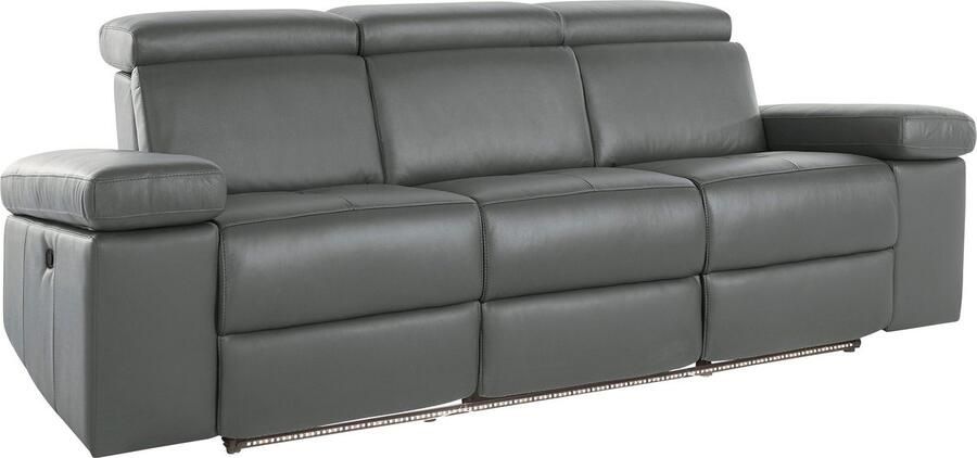 Loft24 Rayland|Sofa 3 zits elektrisch in grijs GL PU