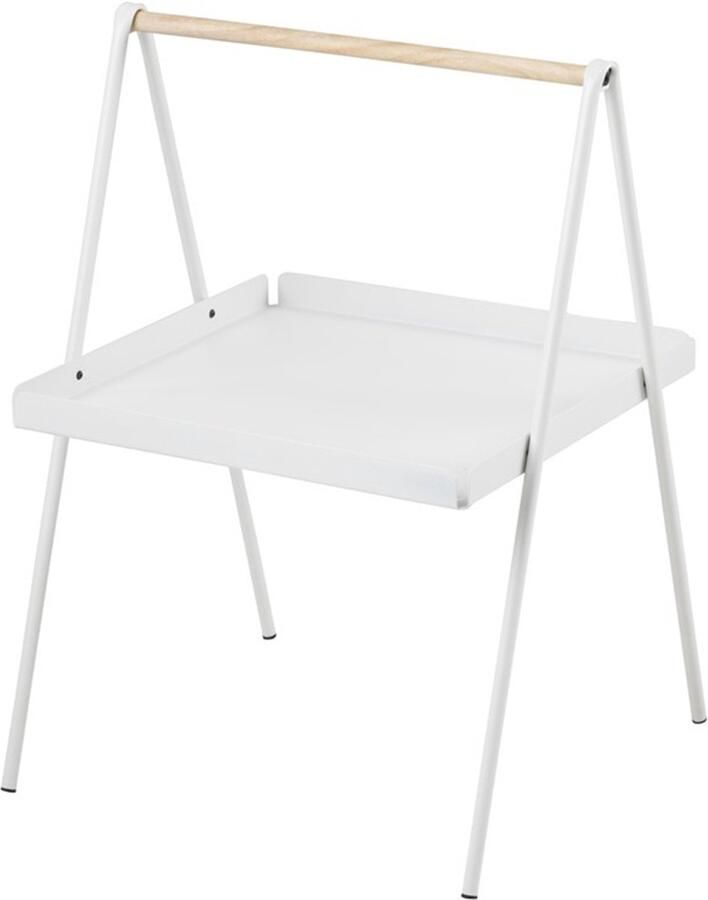 Loft24 Slop LampTafel in Wit Metaal Hout