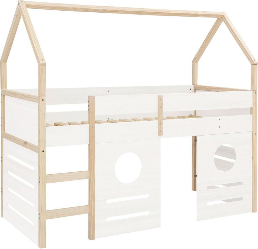 Loft24 Square Line MidsleeperCanPan WhiNat